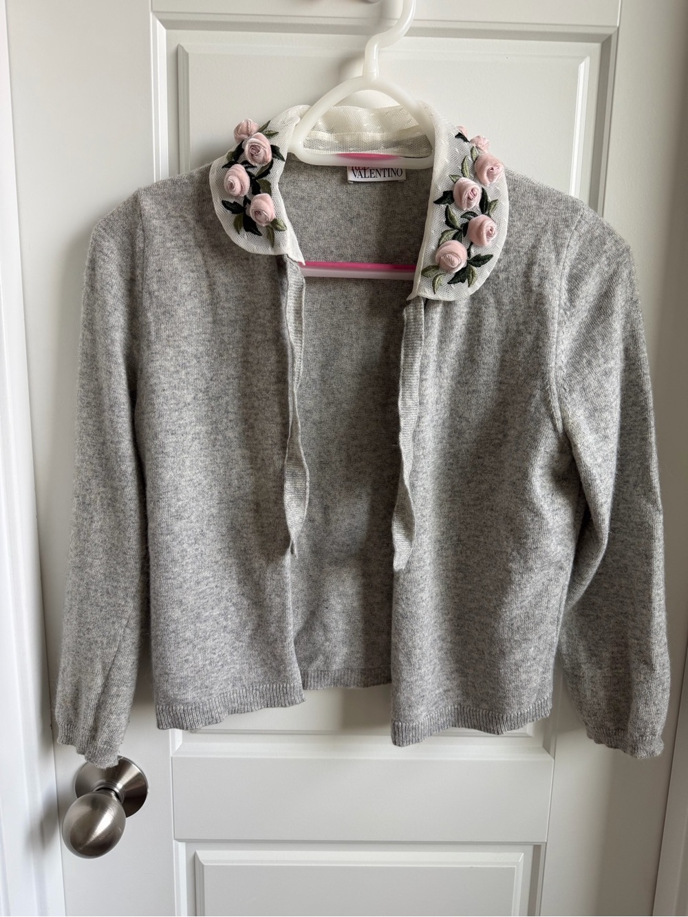 Red Valentino Cropped Cardigan
